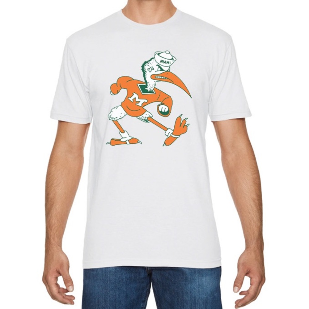 Miami Hurricanes vintage logo shirt
